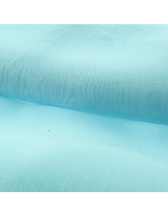 Organza fabric - Baby blue