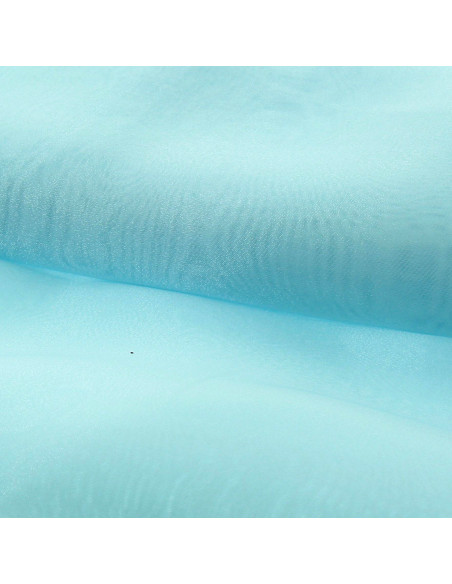 Organza fabric - Baby blue