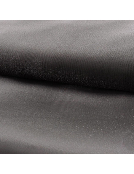 Organza fabric - Dark gray