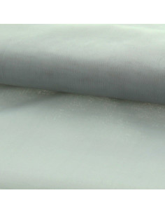 Organza fabric - Silver