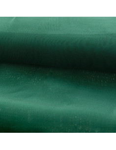 Dark green organza fabric