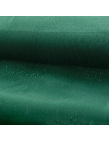Dark green organza fabric