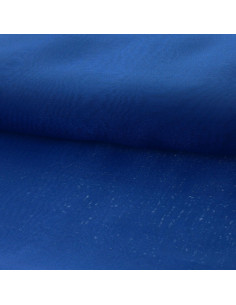Dark blue organza fabric