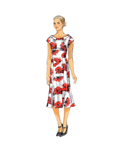 Dress and jumpsuit pattern - Butterick 6130