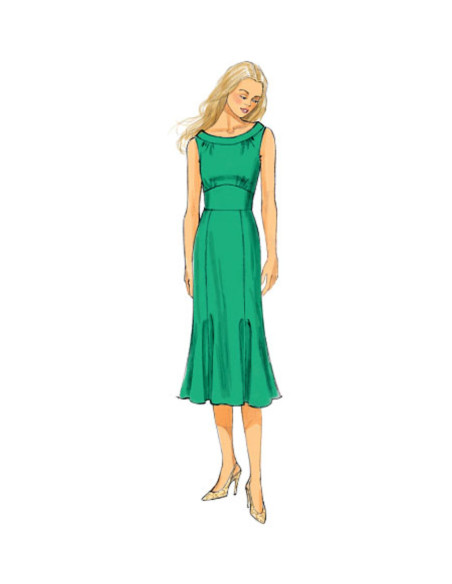 Dress and jumpsuit pattern - Butterick 6130