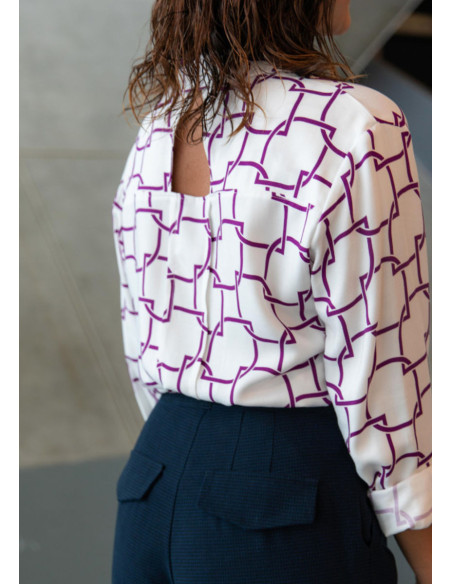 Skyline Shirt Pattern - Maison Fauve