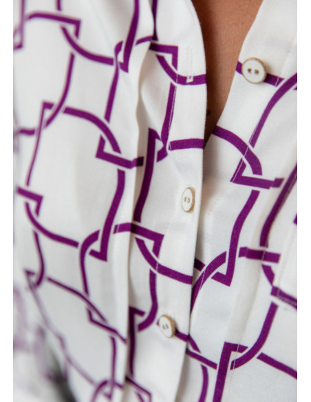 Skyline Shirt Pattern - Maison Fauve