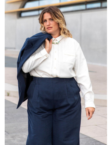 Skyline Shirt Pattern - Maison Fauve