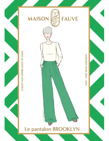 Brooklyn Pants Pattern - Maison Fauve