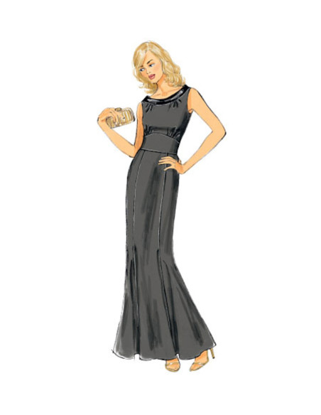 Dress and jumpsuit pattern - Butterick 6130