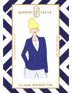 Manhattan Jacket Pattern - Maison Fauve 2