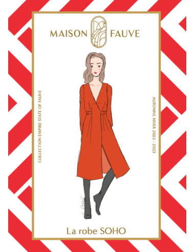 Soho Dress Pattern - Maison Fauve