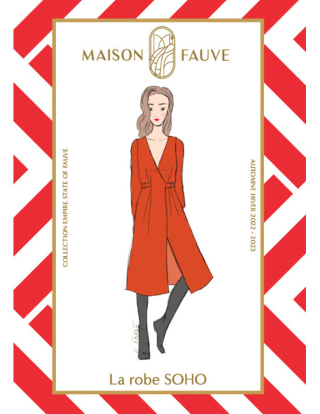 Soho Dress Pattern - Maison Fauve