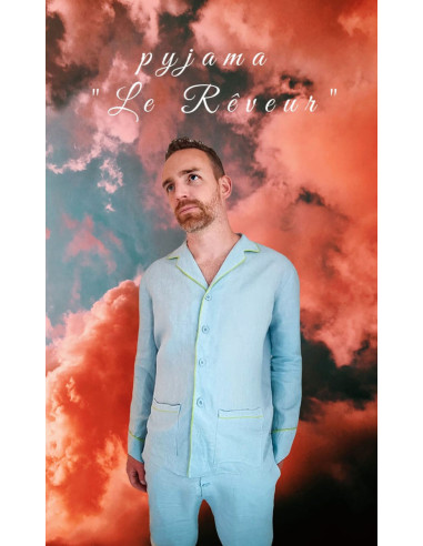 Men's Pajama Pattern The Dreamer - Les BG