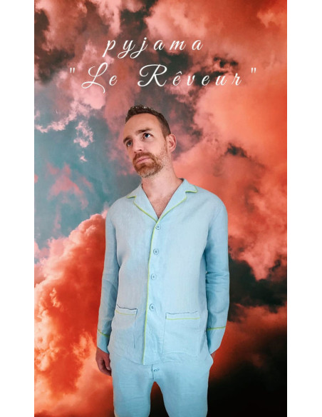 Men's Pajama Pattern The Dreamer - Les BG