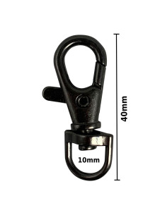 Metal carabiner - Rifle barrel 40 x 10 mm 2