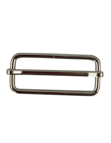 Sliding buckle - Silver 25 mm