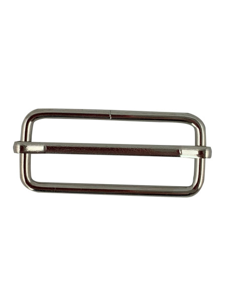 Sliding buckle - Silver 25 mm