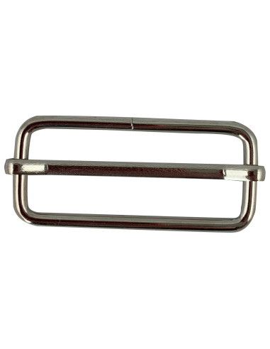 Sliding buckle - Silver 30 mm