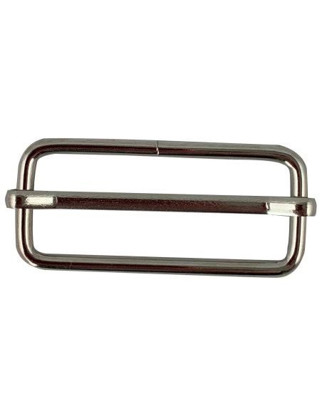 Sliding buckle - Silver 30 mm