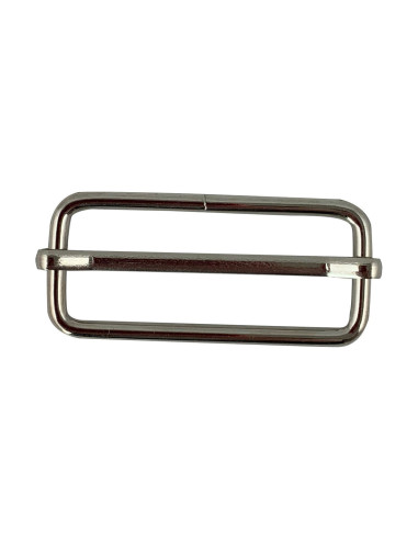 Sliding buckle - Silver 20 mm