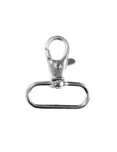 Metal carabiner - Silver 40 x 30 mm