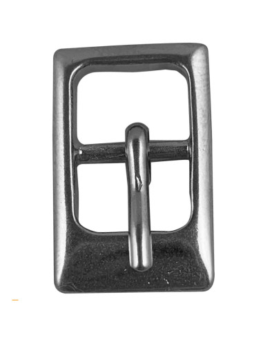 Belt buckle - Matte silver 10 mm