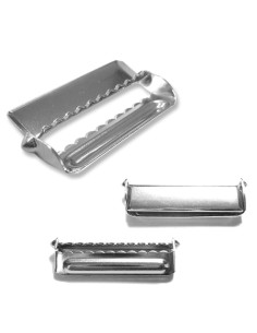 Adjustment loop for straps - Silver 36 mm