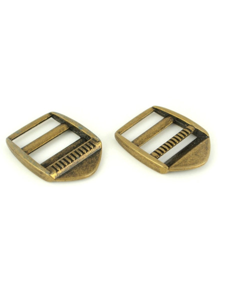 Bronze metal adjustment loops 25 mm