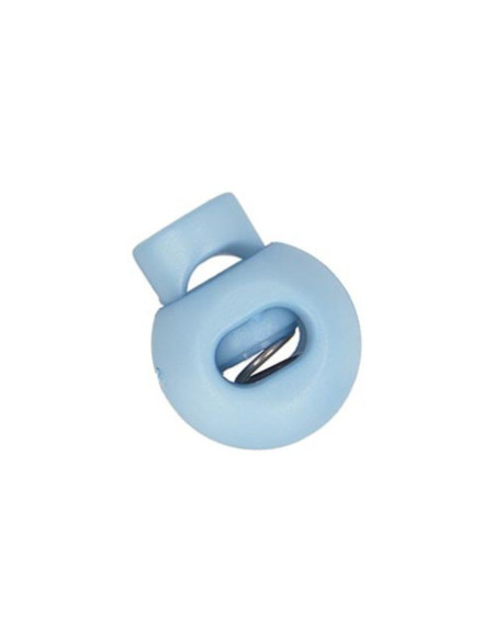 Sky blue cord lock