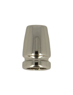 Silver metal cord stopper