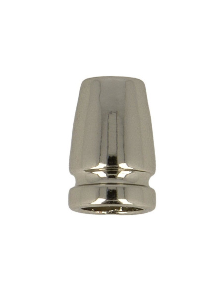 Silver metal cord stopper