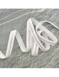 Velvet grosgrain ribbon - Gray