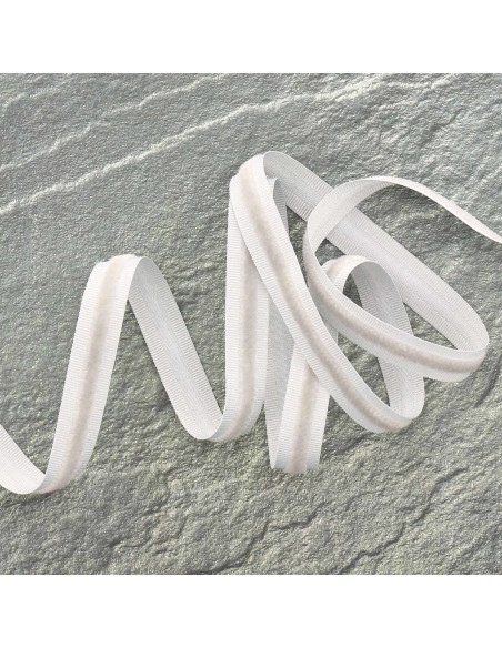 Velvet grosgrain ribbon - Gray