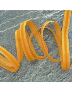 Velvet grosgrain ribbon - Ochre