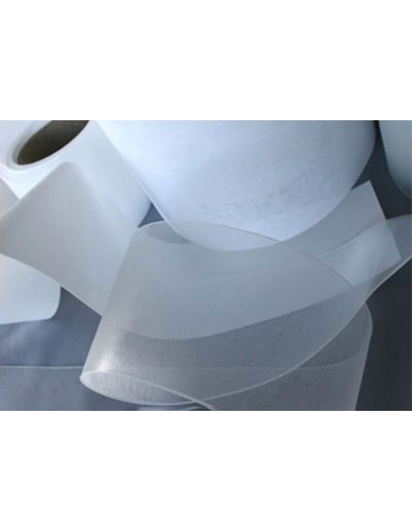 Double-sided iron-on reinforcement for eyelets