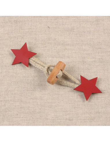 Brandenburg star imitation - Red