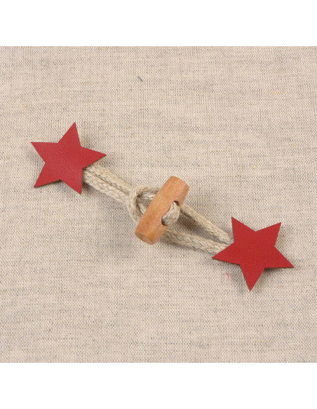 Brandenburg star imitation - Red