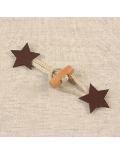 Brandenburg star imitation - Brown