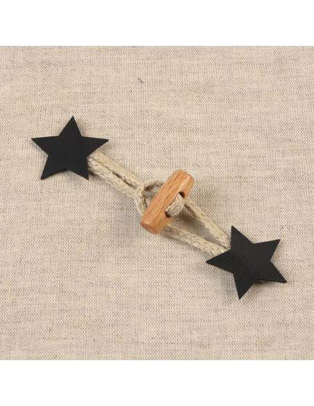 Brandenburg star imitation - Black