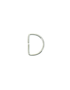 20 mm D-ring - Silver