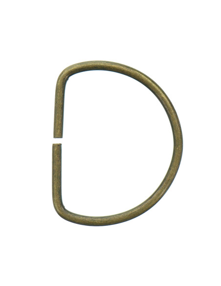 40 mm D-ring - Bronze