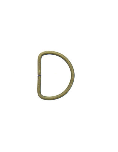 25 mm D-ring - Bronze