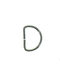 25 mm D-ring - Gunmetal