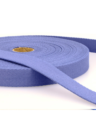 Cotton strap for bags - Lavender blue