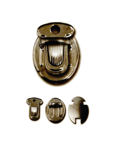 Closure for satchel 33 x 25 mm - Bronze