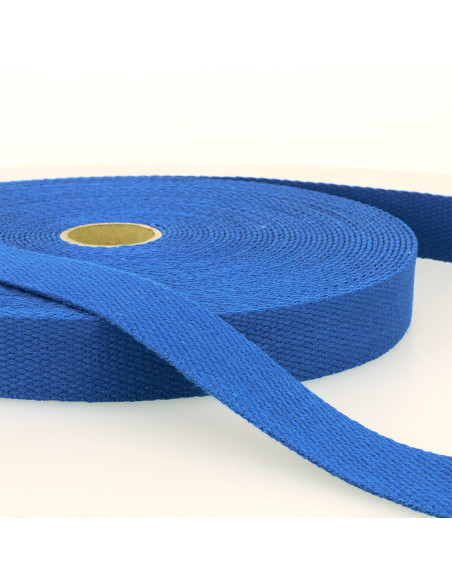 Cotton strap for bags - Royal blue