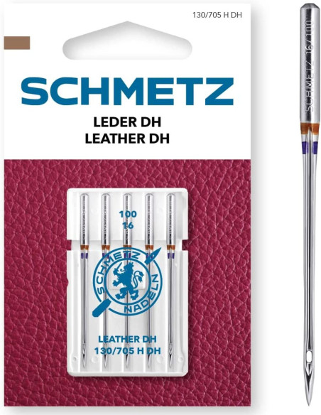 Schmetz half-triangle leather needles