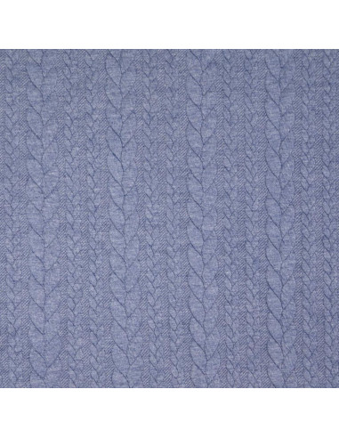 Twisted Sweat Fabric - Denim
