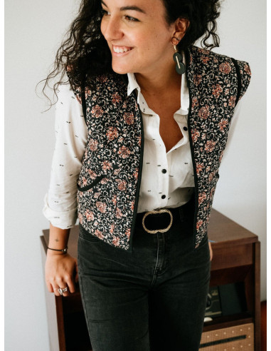 Anouck Vest Pattern - Joli Lab
